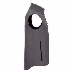 Russell Mens Softshell Gilet - L, Titanium