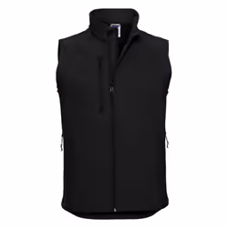 Russell Mens Softshell Gilet - XXL, Black