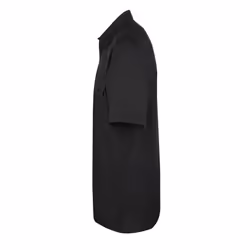 Premier Mens Short-Sleeved Pilot Shirt - 14.5in, Black