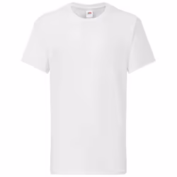 Fruit of the Loom Childrens/Kids Iconic 195 Premium T-Shirt - 14-15 Years, White