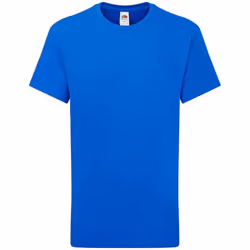 Fruit of the Loom Childrens/Kids Iconic 195 Premium T-Shirt - 7-8 Years, Royal Blue