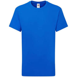 Fruit of the Loom Childrens/Kids Iconic 195 Premium T-Shirt - 7-8 Years, Royal Blue