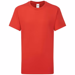 Fruit of the Loom Childrens/Kids Iconic 195 Premium T-Shirt - 12-13 Years, Red