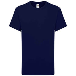 Fruit of the Loom Childrens/Kids Iconic 195 Premium T-Shirt - 14-15 Years, Deep Navy