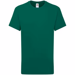 Fruit of the Loom Childrens/Kids Iconic 195 Premium T-Shirt - 12-13 Years, College Green