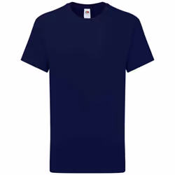 Fruit of the Loom Childrens/Kids Iconic 195 Premium T-Shirt - 12-13 Years, Deep Navy