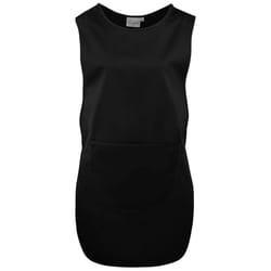 Premier Plain Pocket Tabard - S, Black