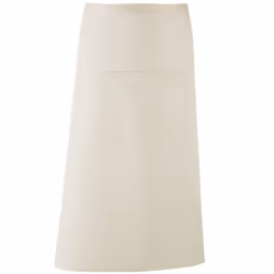 Premier Colours Bar Apron - One Size, Natural
