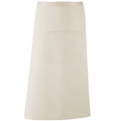 Premier Colours Bar Apron - One Size, Natural