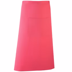 Premier Colours Bar Apron - One Size, Hot Pink