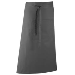 Premier Colours Bar Apron - One Size, Dark Grey