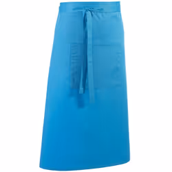 Premier Colours Bar Apron - One Size, Turquoise
