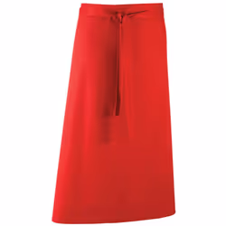 Premier Colours Bar Apron - One Size, Red