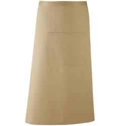 Premier Colours Bar Apron - One Size, Khaki