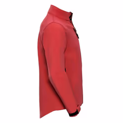 Russell Mens Plain Soft Shell Jacket - L, Classic Red
