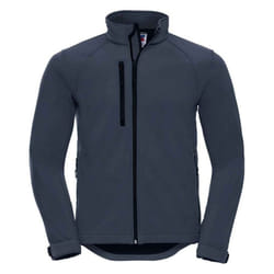 Russell Mens Plain Soft Shell Jacket - XL, French Navy
