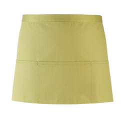 Premier Colours 3 Pocket Short Apron - One Size, Lime