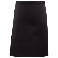 Premier Colours Mid Length Apron - One Size, Black