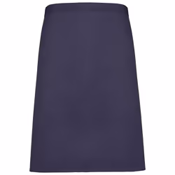 Premier Colours Mid Length Apron - One Size, Marine Blue