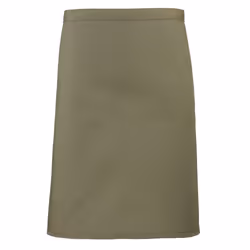 Premier Colours Mid Length Apron - One Size, Olive