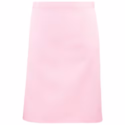Premier Colours Mid Length Apron - One Size, Pink