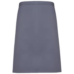 Premier Colours Mid Length Apron - One Size, Steel