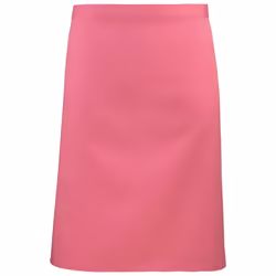 Premier Colours Mid Length Apron - One Size, Fuchsia