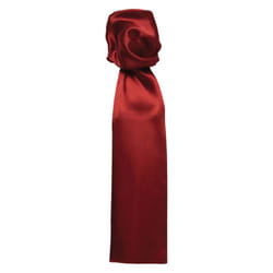 Premier Colours Plain Scarf - One Size, Burgundy