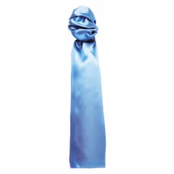 Premier Colours Plain Scarf - One Size, Mid Blue
