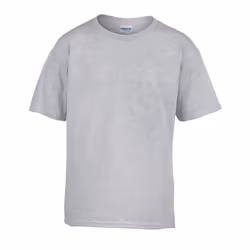 Gildan Childrens/Kids Softstyle T-Shirt - 7-8 Years, Sports Grey