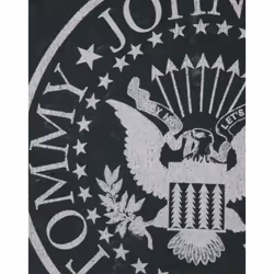 Amplified Womens/Ladies Seal Ramones Macrame Logo Sweatshirt - XS, Charcoal