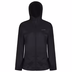 Regatta Womens/Ladies Pack It III Waterproof Jacket - 12 UK, Black