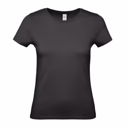B&C Womens/Ladies #E150 T-Shirt - XS, Black