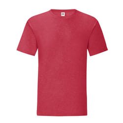 Fruit of the Loom Mens Iconic 150 Heather T-Shirt - S, Heather Red