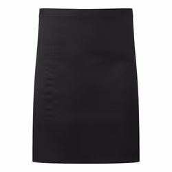 Premier Pocket Short Apron - One Size, Black