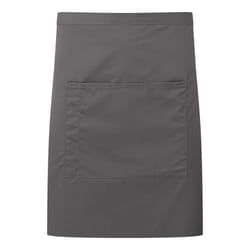 Premier Pocket Short Apron - One Size, Dark Grey