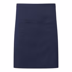 Premier Pocket Short Apron - One Size, Navy