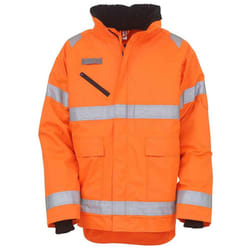 Yoko Unisex Adult Fontaine Safety Storm Jacket - S, Orange