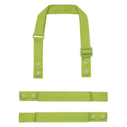 Premier Swap & Pop Customizable Apron Straps - One Size, Lime Green