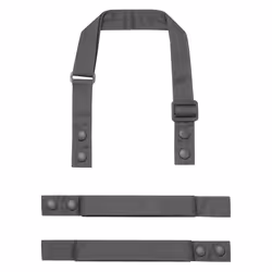 Premier Swap & Pop Customizable Apron Straps - One Size, Dark Grey