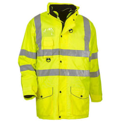 Yoko Unisex Adult Hi-Vis 7 in 1 Jacket - L, Yellow