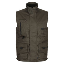 Regatta Mens Pro Utility Gilet - S, Khaki Green
