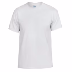 Gildan Unisex Adult DryBlend T-Shirt - XL, White