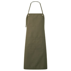 Premier Artisan's Choice Canvas Double Pocket Apron - One Size, Olive Green
