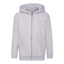 Fruit of the Loom Childrens/Kids Heather Classic Hoodie - 12-13 Years, Heather Grey