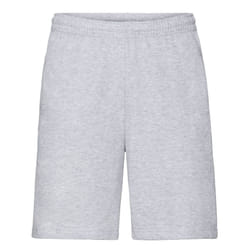 Fruit of the Loom Unisex Adult Lightweight Shorts - S, Heather Grey