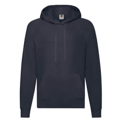 Fruit of the Loom Unisex Adult Lightweight Hooded Sweatshirt - XXL, Deep Navy
