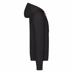 Fruit of the Loom Unisex Adult Lightweight Hooded Sweatshirt - S, Black