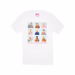 Barbie Mens Serving Lewks Since 1961 Ken T-Shirt - XXL, White