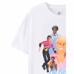 Barbie Mens He Ken Do It All T-Shirt - 3XL, White